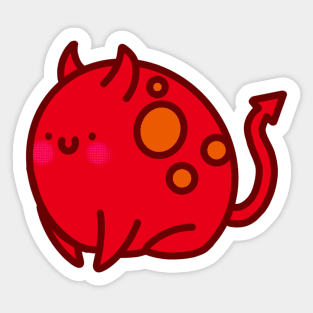 Devil frog Sticker